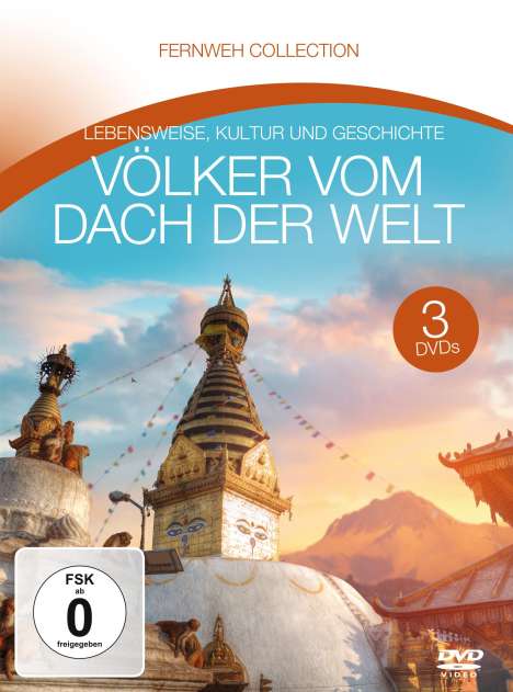 Völker vom Dach der Welt (Fernweh Collection), 3 DVDs