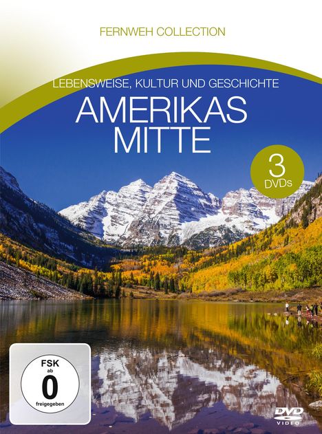 Amerikas Mitte (Fernweh Collection), 3 DVDs