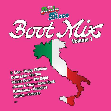 ZYX Italo Disco Boot Mix Vol.1, CD