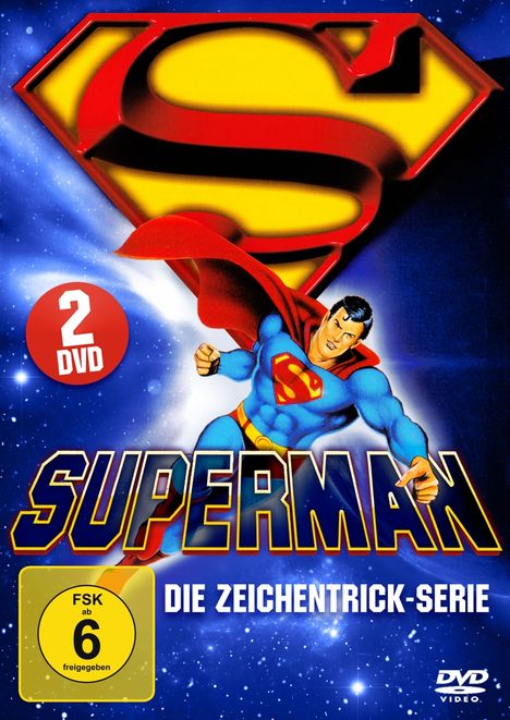 Superman - Die Zeichentrick-Serie, 2 DVDs