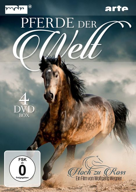 Pferde der Welt, 4 DVDs