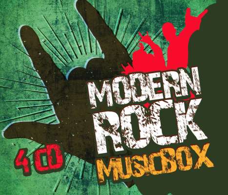 Modern Rock Music Box, 4 CDs