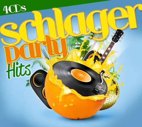 Schlagerparty Hits (Box), 4 CDs