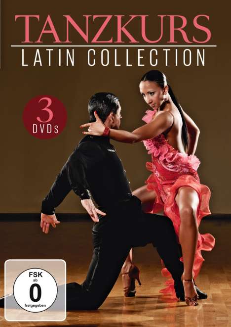 Tanzkurs - Latin Collection, 3 DVDs