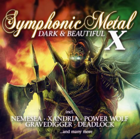 Symphonic Metal: Dark &amp; Beautiful X, 2 CDs