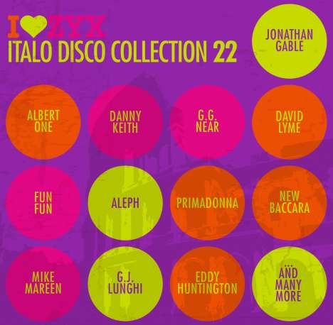 Italo Disco Collection 22, 3 CDs