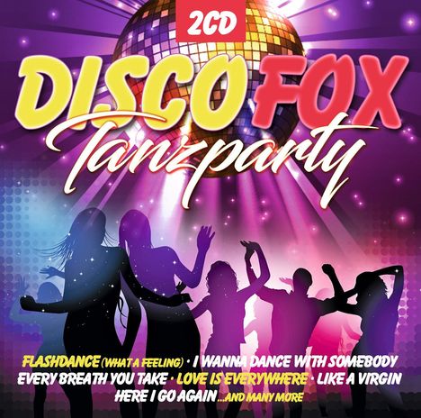 Disco Fox Tanzparty, 2 CDs