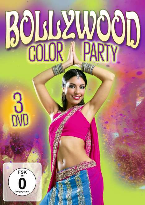 Bollywood Color Party, 3 DVDs