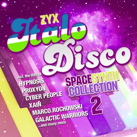 ZYX Italo Disco: Spacesynth Collection 2, 2 CDs