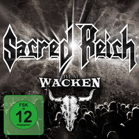 Sacred Reich: Live At Wacken Open Air (Deluxe Edition CD + DVD), 1 CD und 1 DVD