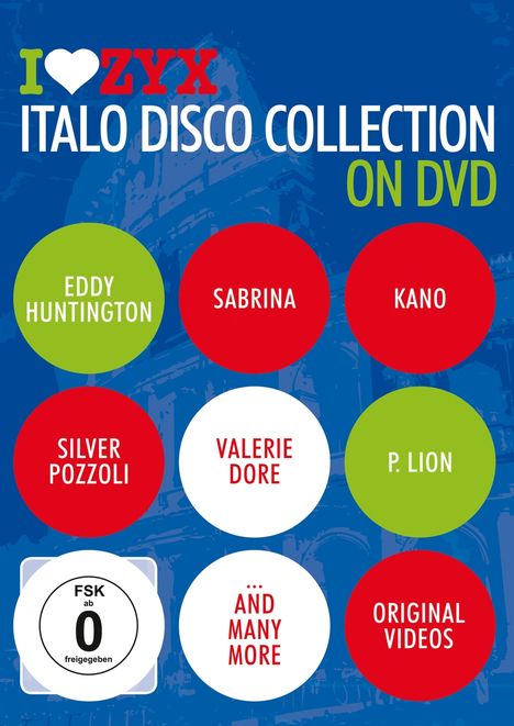 Italo Disco Collection On DVD, DVD