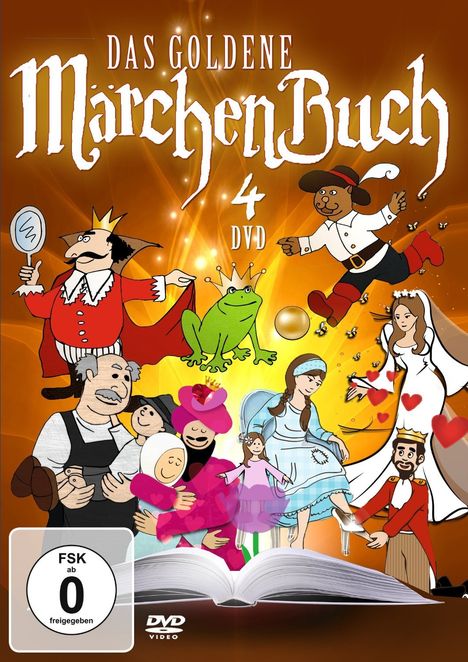 Das goldene Märchenbuch, 4 DVDs