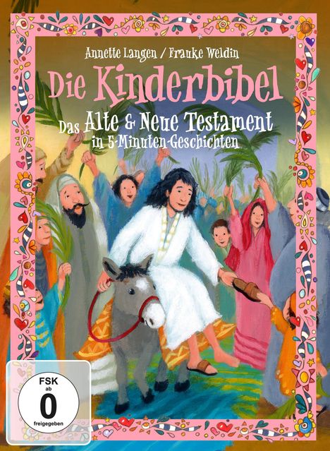 Die Kinderbibel - Das Altes &amp; Neue Testament in 5 Minuten-Geschichten, 2 DVDs