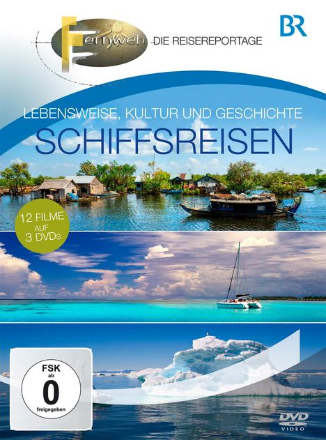 BR-Fernweh: Schiffsreisen, 3 DVDs