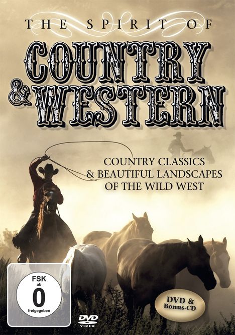 The Spirit Of Country &amp; Western, 1 DVD und 1 CD