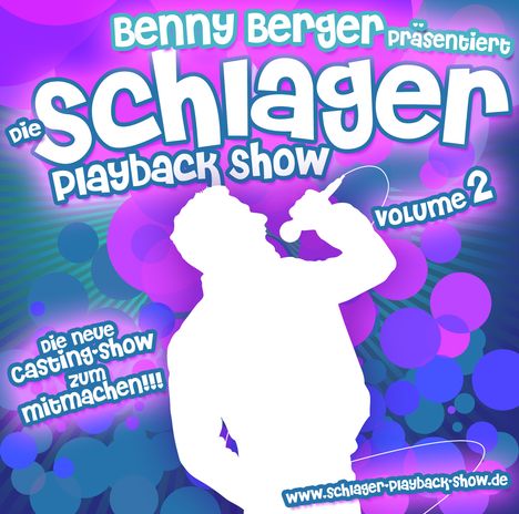 Benny Berger: Schlager-Playback-Show, 2 CDs