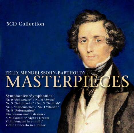 Mendelssohn-Bartholdy:, 3 CDs