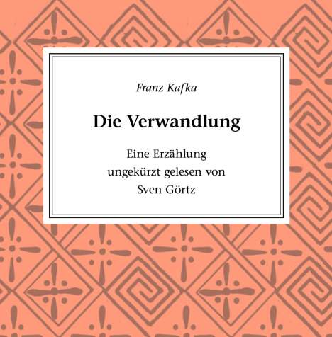 Franz Kafka: Die Verwandlung, CD