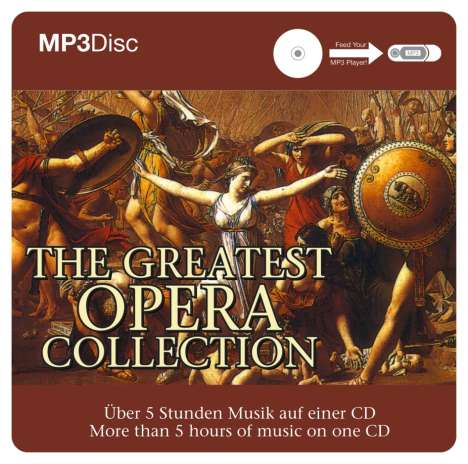 The Greatest Opera Coll, MP3-CD