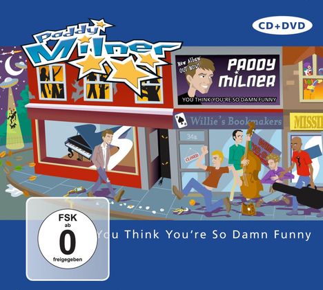 Paddy Milner: You Think You're So Damn Funny (DVD + CD), DVD