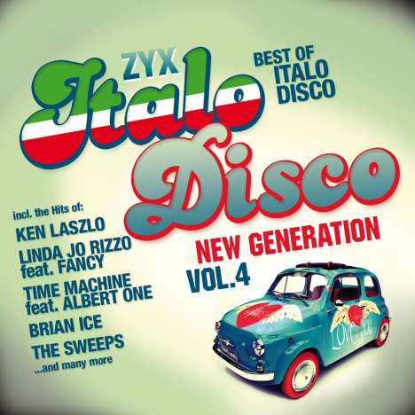 ZYX Italo Disco:  New Generation Vol. 4, 2 CDs