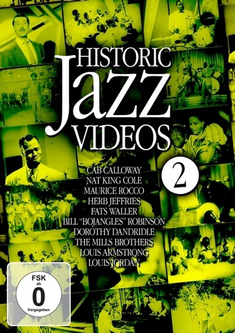 Historic Jazz Videos Vol. 2, DVD