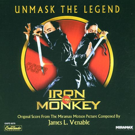 Filmmusik: Iron Monkey, CD