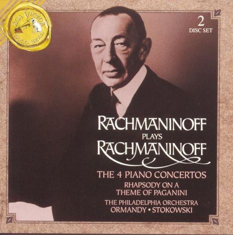 Sergej Rachmaninoff plays Rachmaninoff, 2 CDs