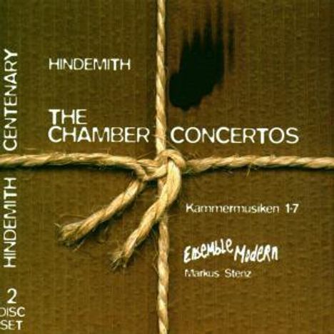 Paul Hindemith (1895-1963): Kammermusiken Nr.1-7, 2 CDs