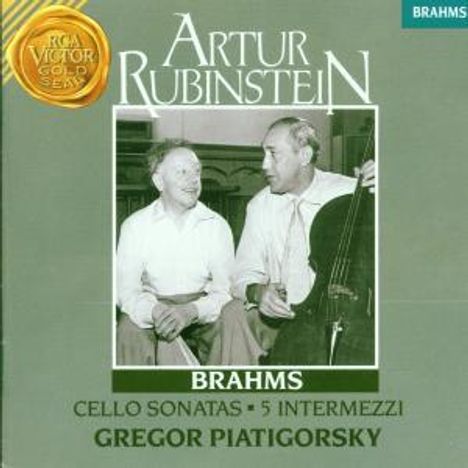 Johannes Brahms (1833-1897): Cellosonaten Nr.1 &amp; 2, CD