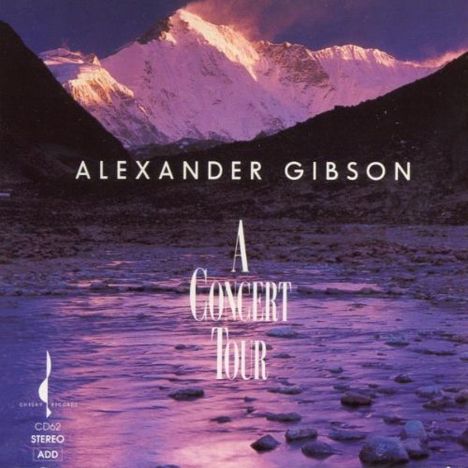 Alexander Gibson - A Concert Tour, CD