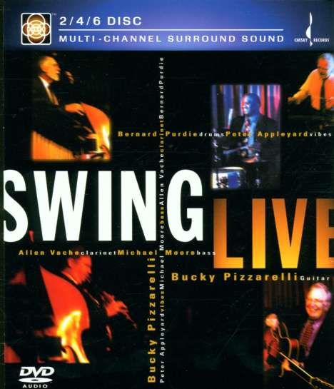 Bucky Pizzarelli (1926-2020): Swing Live (In New York City), DVD-Audio