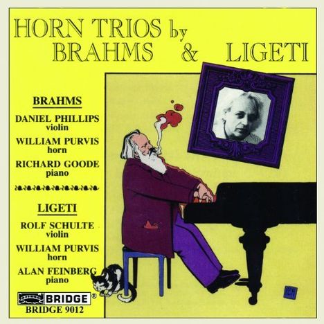 Johannes Brahms (1833-1897): Horntrio op.40, CD