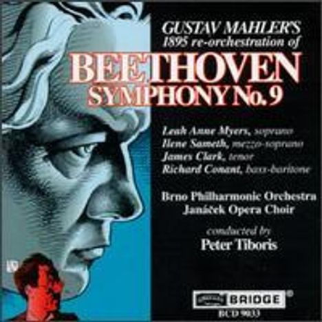 Ludwig van Beethoven (1770-1827): Symphonie Nr.9 (Orchestrierung v.Mahler), CD