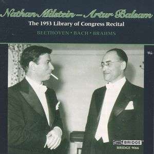 Nathan Milstein - Library of Congress Recital, CD