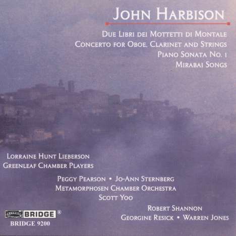 John Harbison (geb. 1938): Music of John Harbison Vol.1, CD