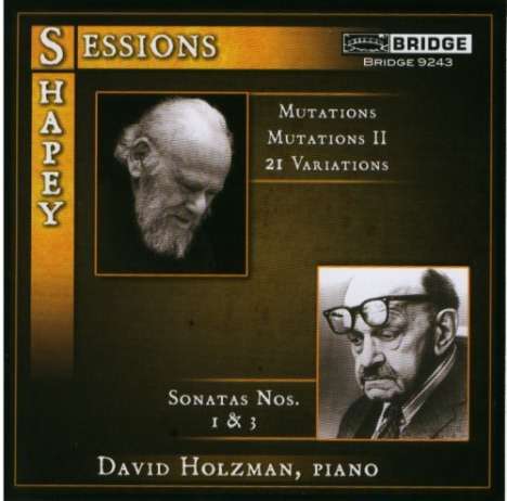 Roger Sessions (1896-1985): Klaviersonate Nr.1 &amp; 3, CD