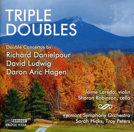 Richard Danielpour (geb. 1956): Konzert für Violine,Cello &amp; Orchester "A Child's Reliquary", CD