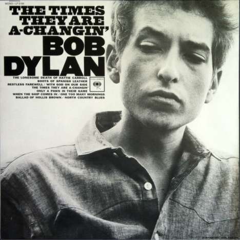 Bob Dylan: The Times They Are A-Changin' (mono), LP