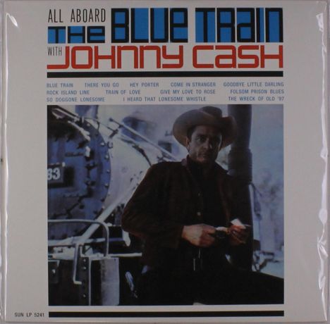 Johnny Cash: All Aboard The Blue Train (Colored Vinyl) (Mono), LP