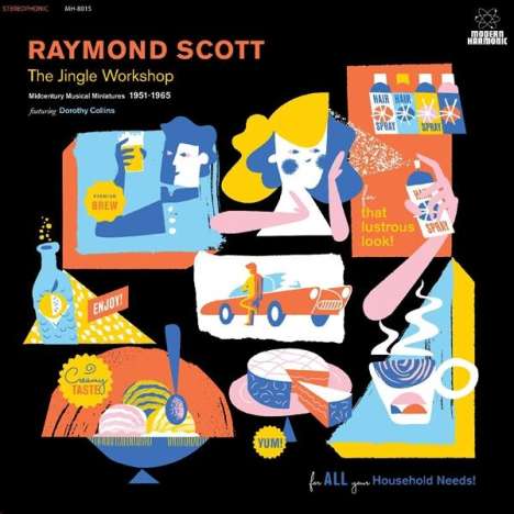 Raymond Scott (1908-1994): Jingle Workshop: Midcentury Musical Miniatures 1951 - 1965, 2 CDs