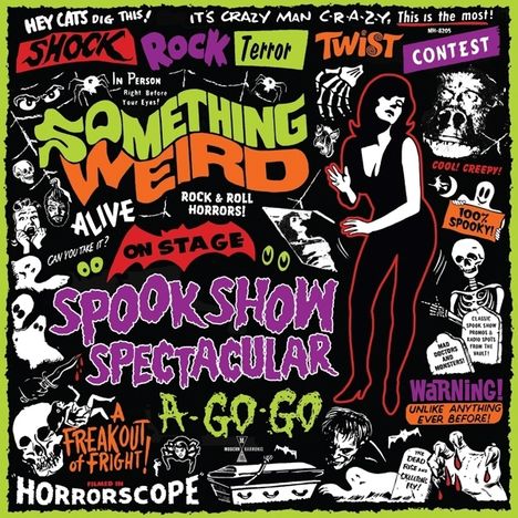 Something Weird: Spook Show Spectacular A-Go-Go, 1 CD und 1 DVD