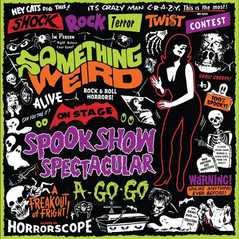 Something Weird: Filmmusik: Spook Show Spectacular a-Go-Go (Orange Vinyl), LP