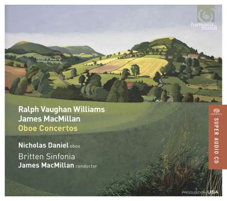 Ralph Vaughan Williams (1872-1958): Oboenkonzert, Super Audio CD