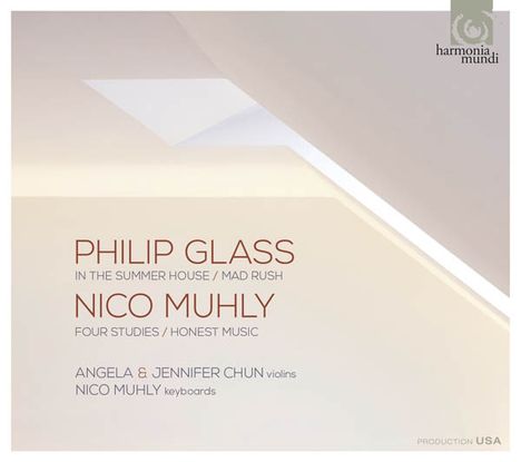 Philip Glass (geb. 1937): In the Summer House für 2 Violinen, CD