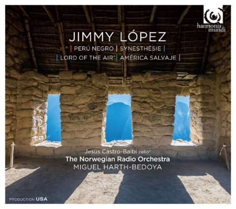 Jimmy Lopez (geb. 1978): Lord of the Air für Cello &amp; Orchester, CD
