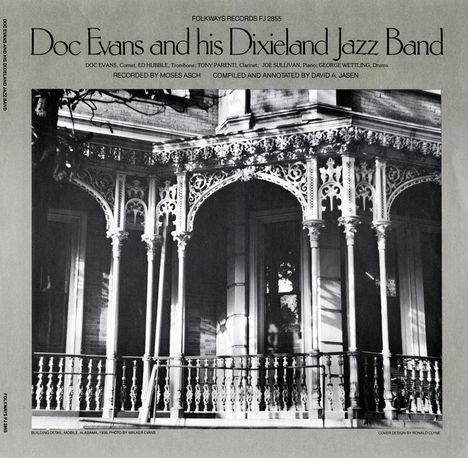 Doc Evans (1907-1977): Doc Evans &amp; His Dixieland Jazz, CD