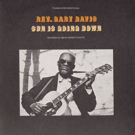 Blind Gary Davis: Sun Is Going Down, CD