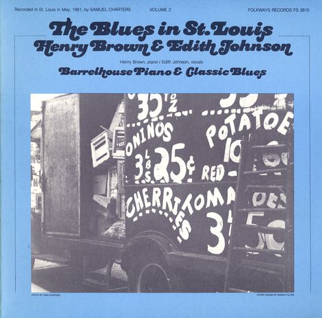 Brown/Johnson: Vol. 2-Blues In St. Louis: Hen, CD