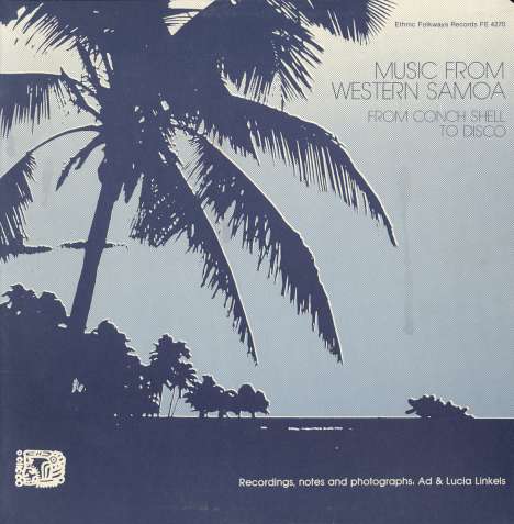 Music From Western Samoa: From, CD